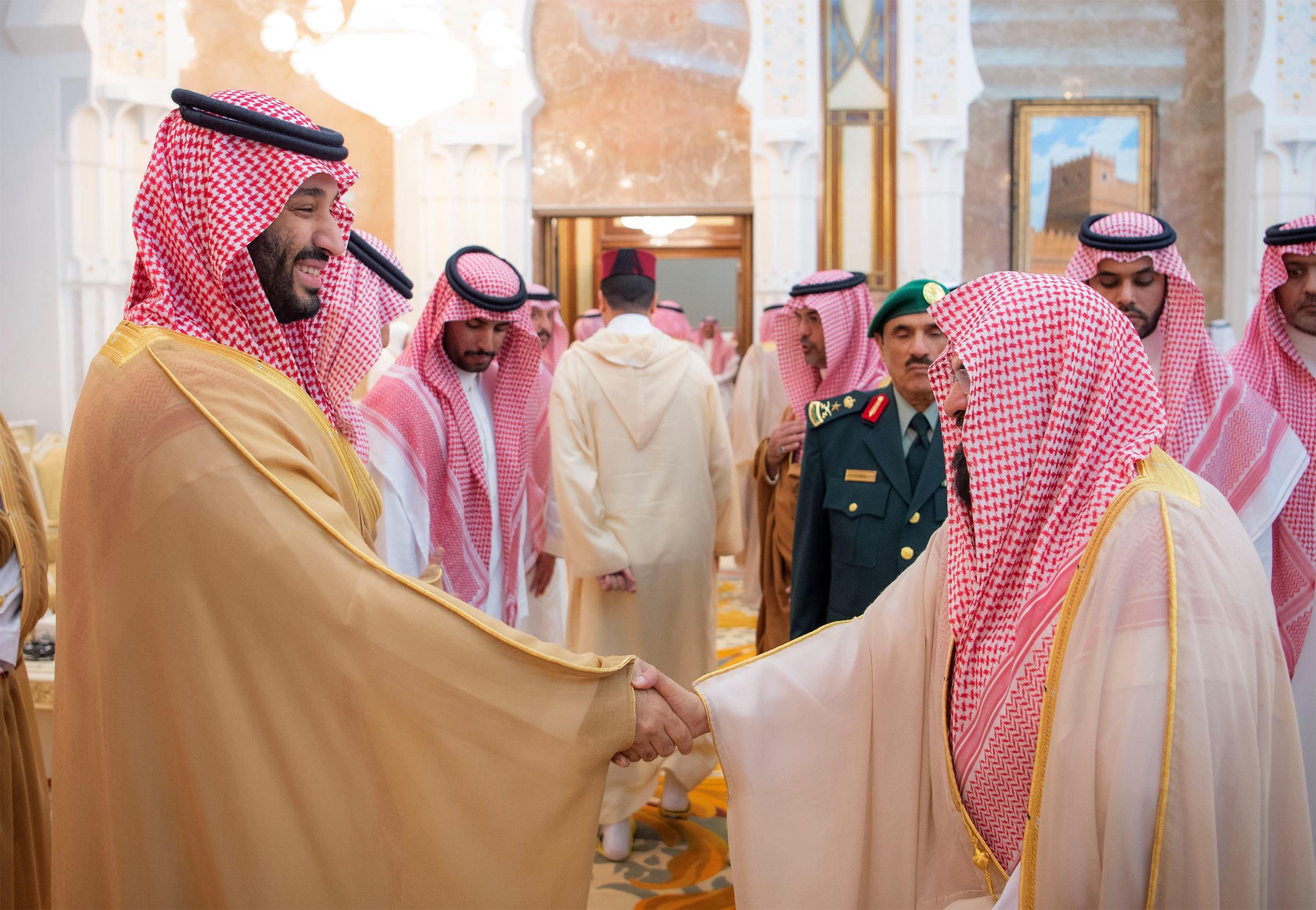 ولي العهد يقيم حفل الاستقبال السنوي