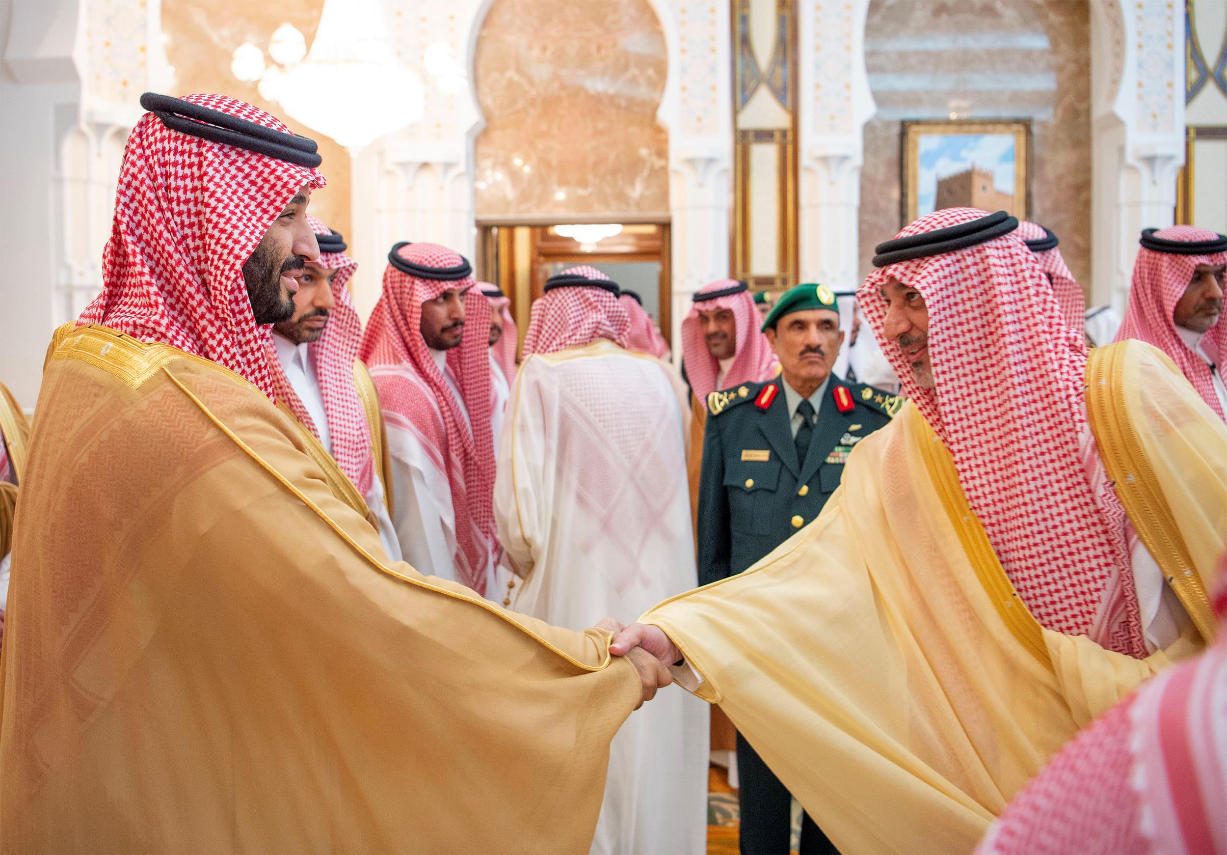 ولي العهد يقيم حفل الاستقبال السنوي