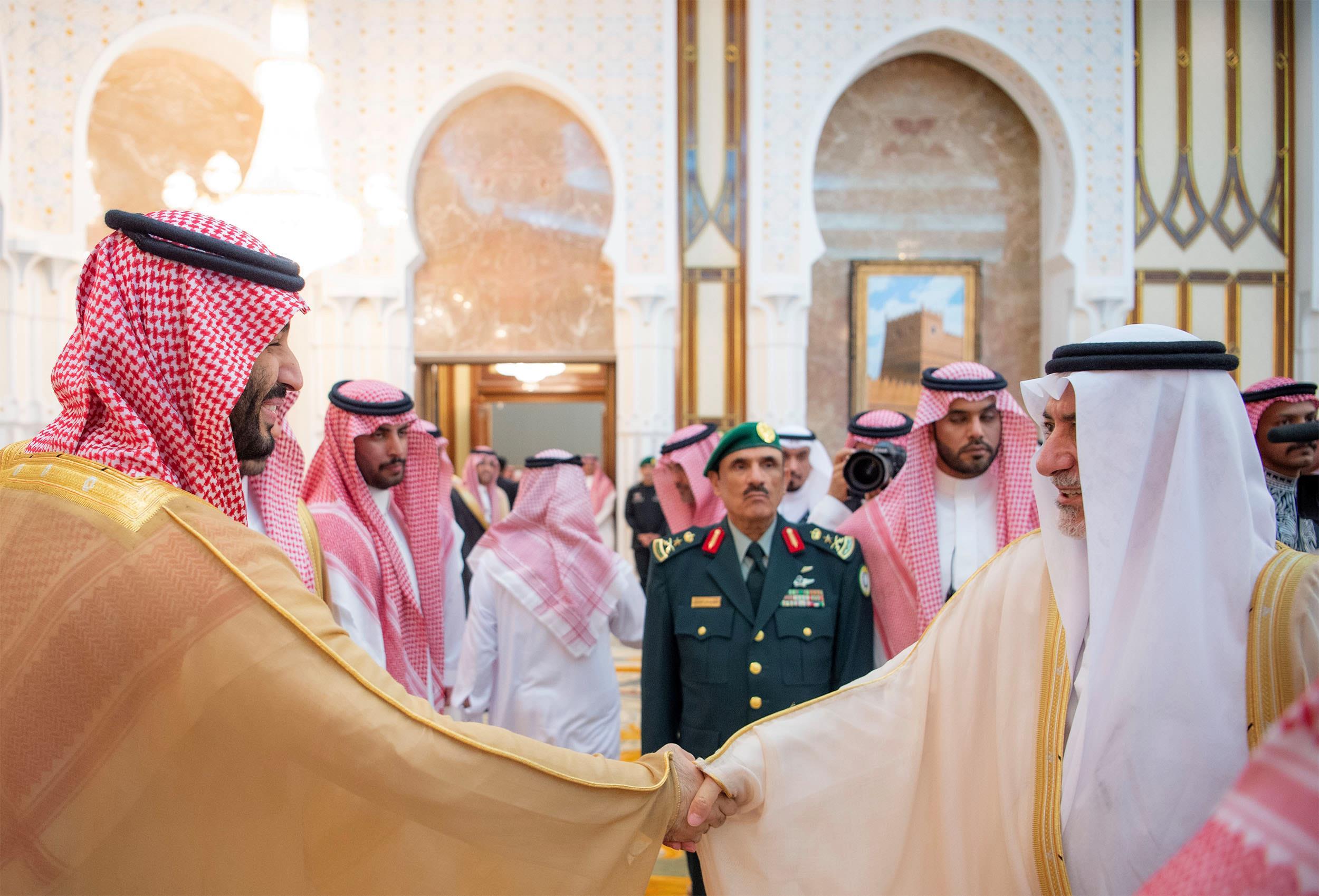 ولي العهد يقيم حفل الاستقبال السنوي