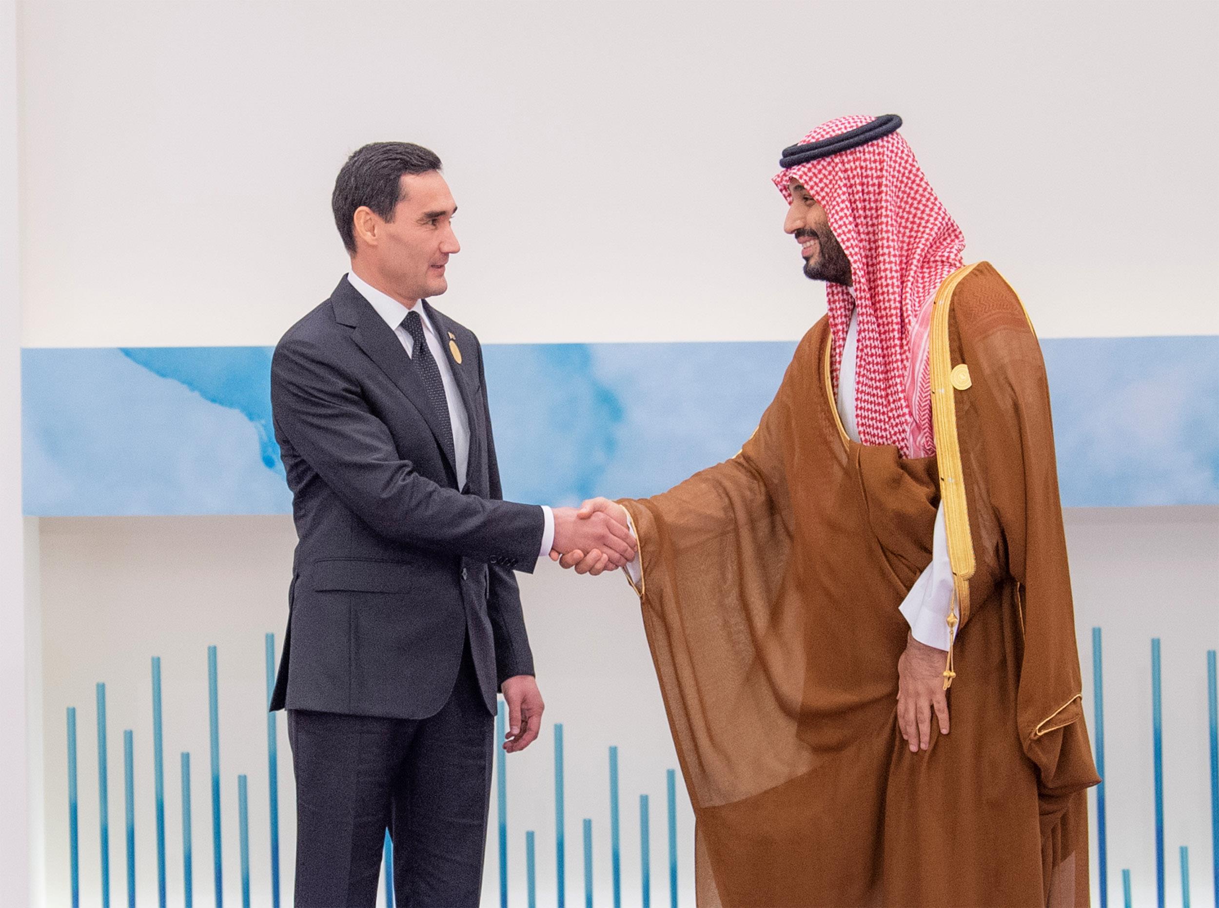 ولي العهد يرأس قمة دول مجلس التعاون لدول الخليج العربية ودول آسيا الوسطى