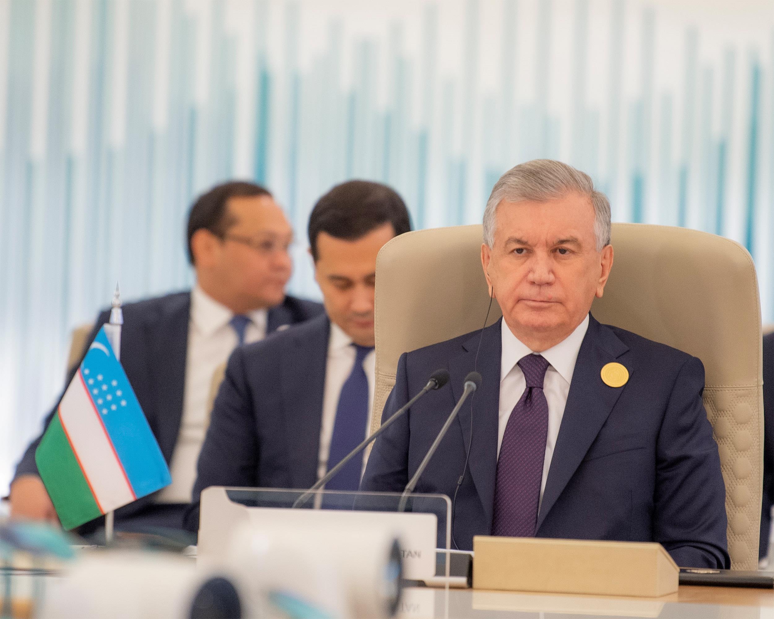 ولي العهد يرأس قمة دول مجلس التعاون لدول الخليج العربية ودول آسيا الوسطى