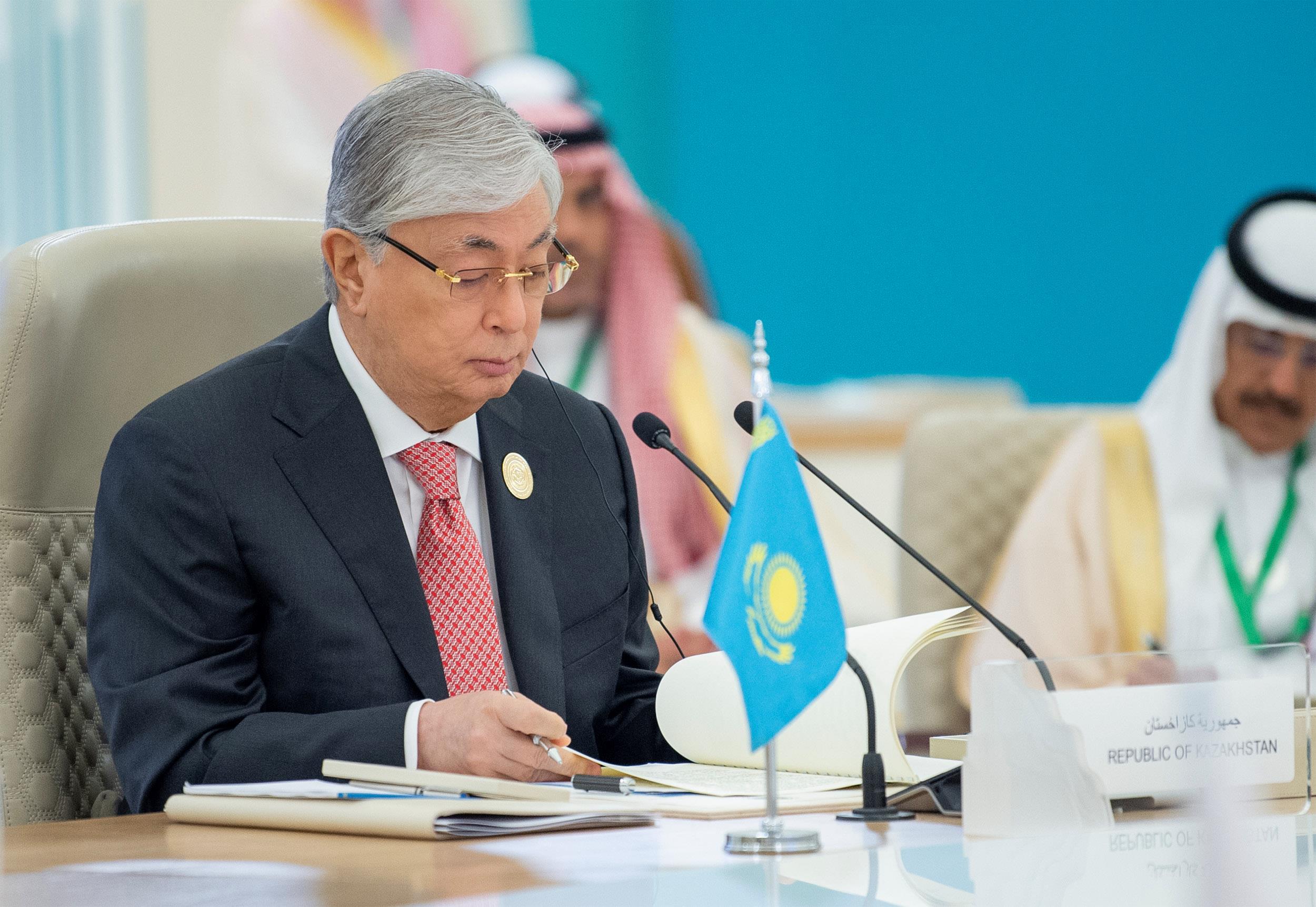 ولي العهد يرأس قمة دول مجلس التعاون لدول الخليج العربية ودول آسيا الوسطى