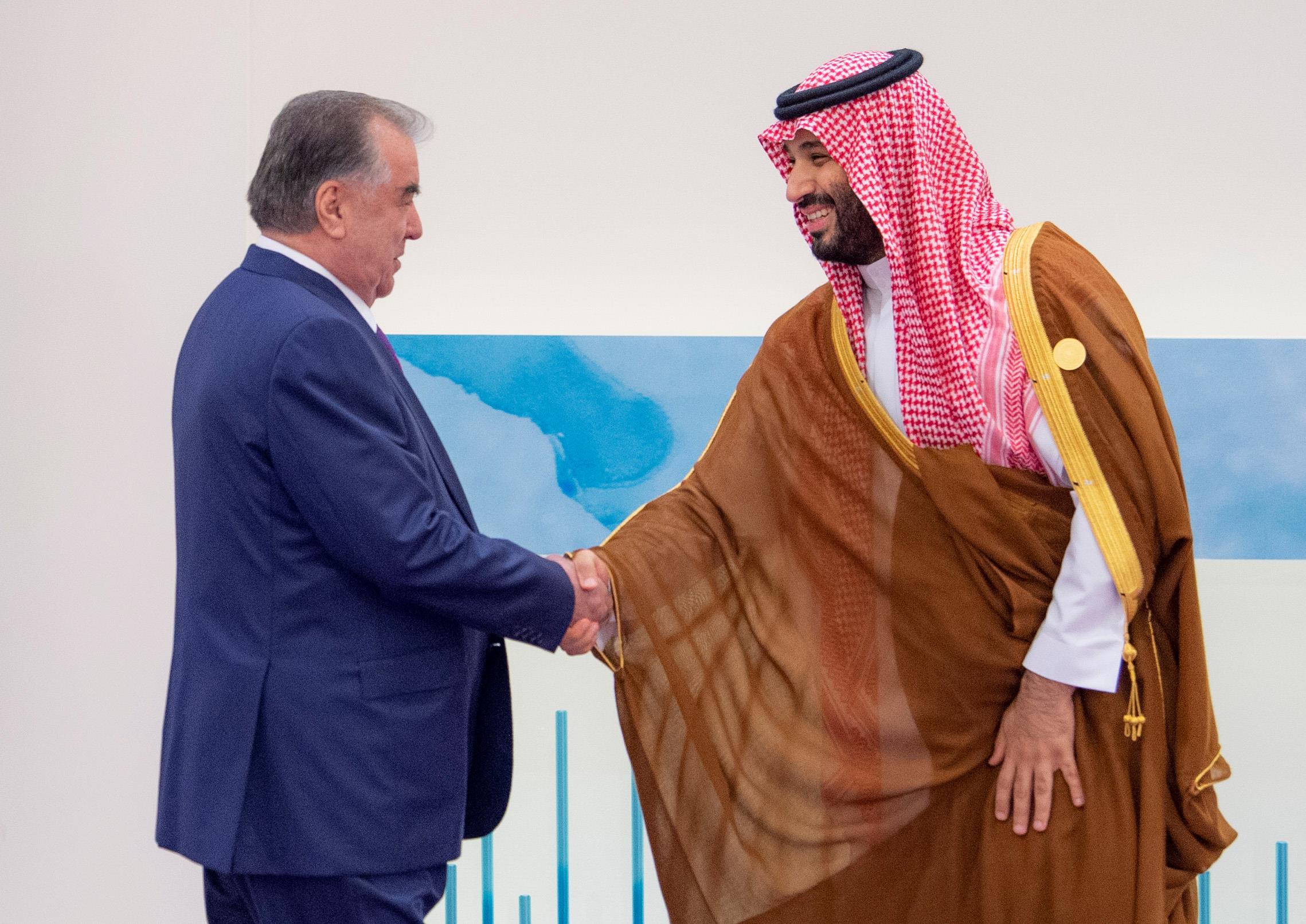 ولي العهد يرأس قمة دول مجلس التعاون لدول الخليج العربية ودول آسيا الوسطى