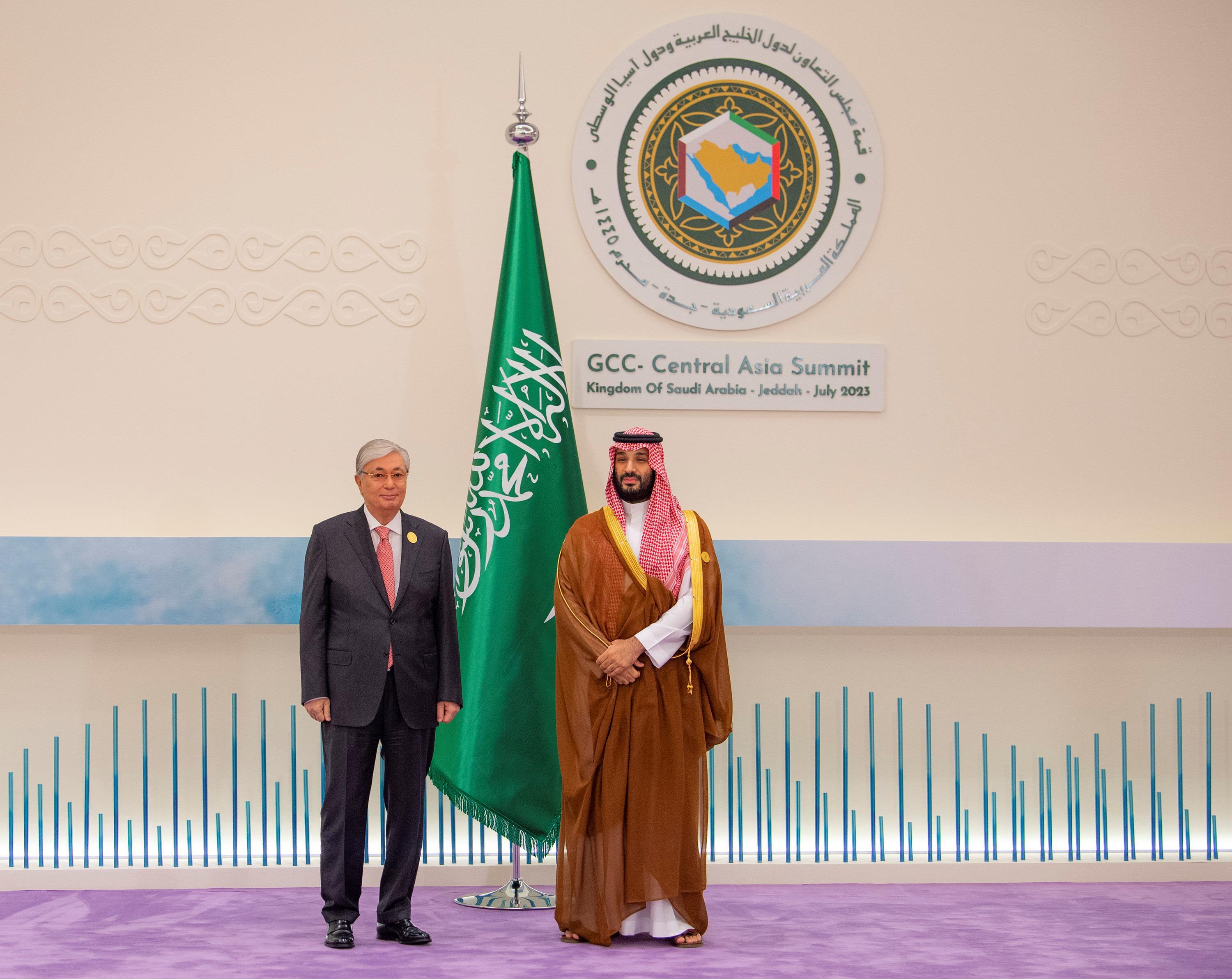 ولي العهد يرأس قمة دول مجلس التعاون لدول الخليج العربية ودول آسيا الوسطى