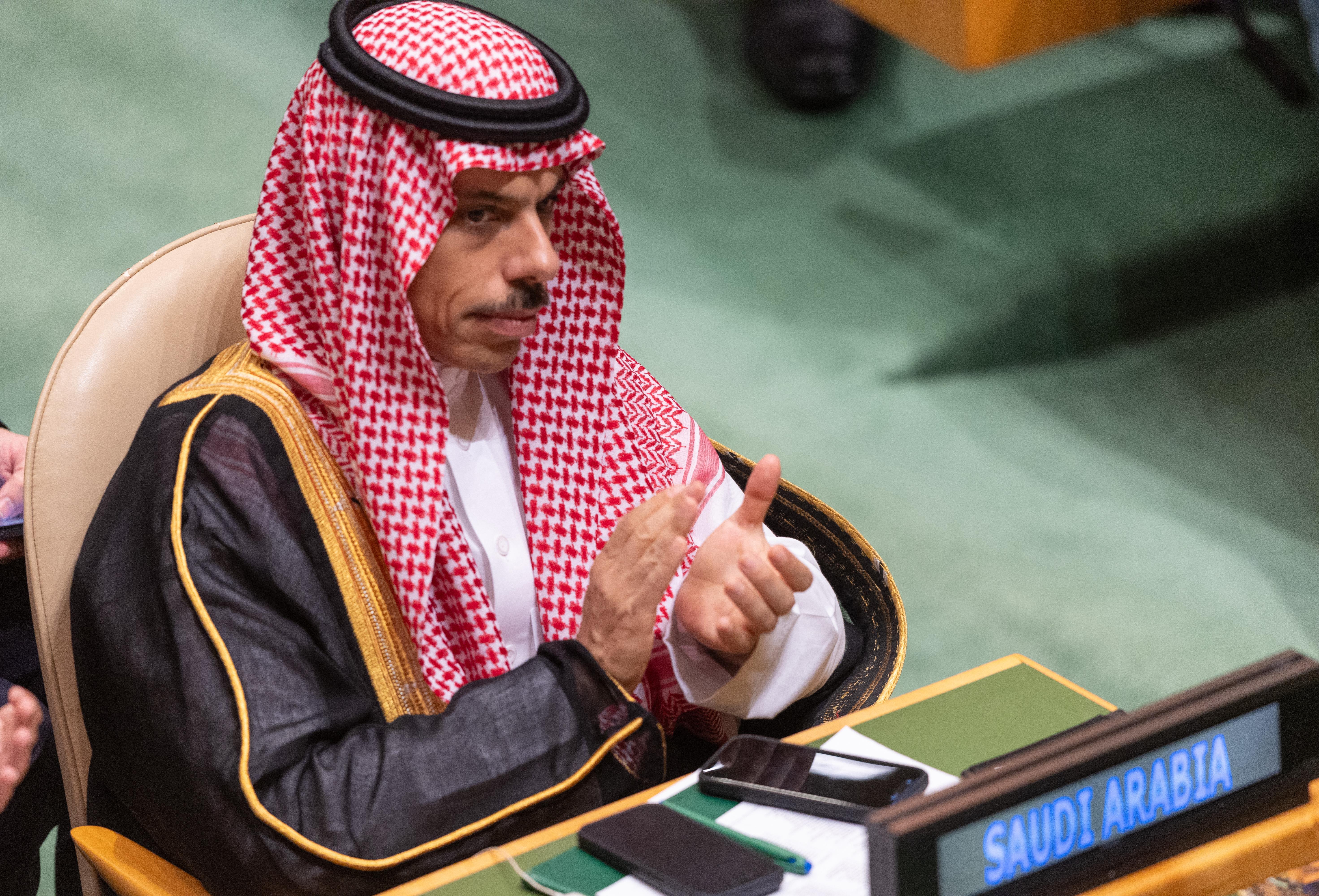 نيابة عن الملك.. وزير الخارجية يترأس وفد المملكة في افتتاح أعمال الدورة الـ 78 للجمعية العامة للأمم المتحدة