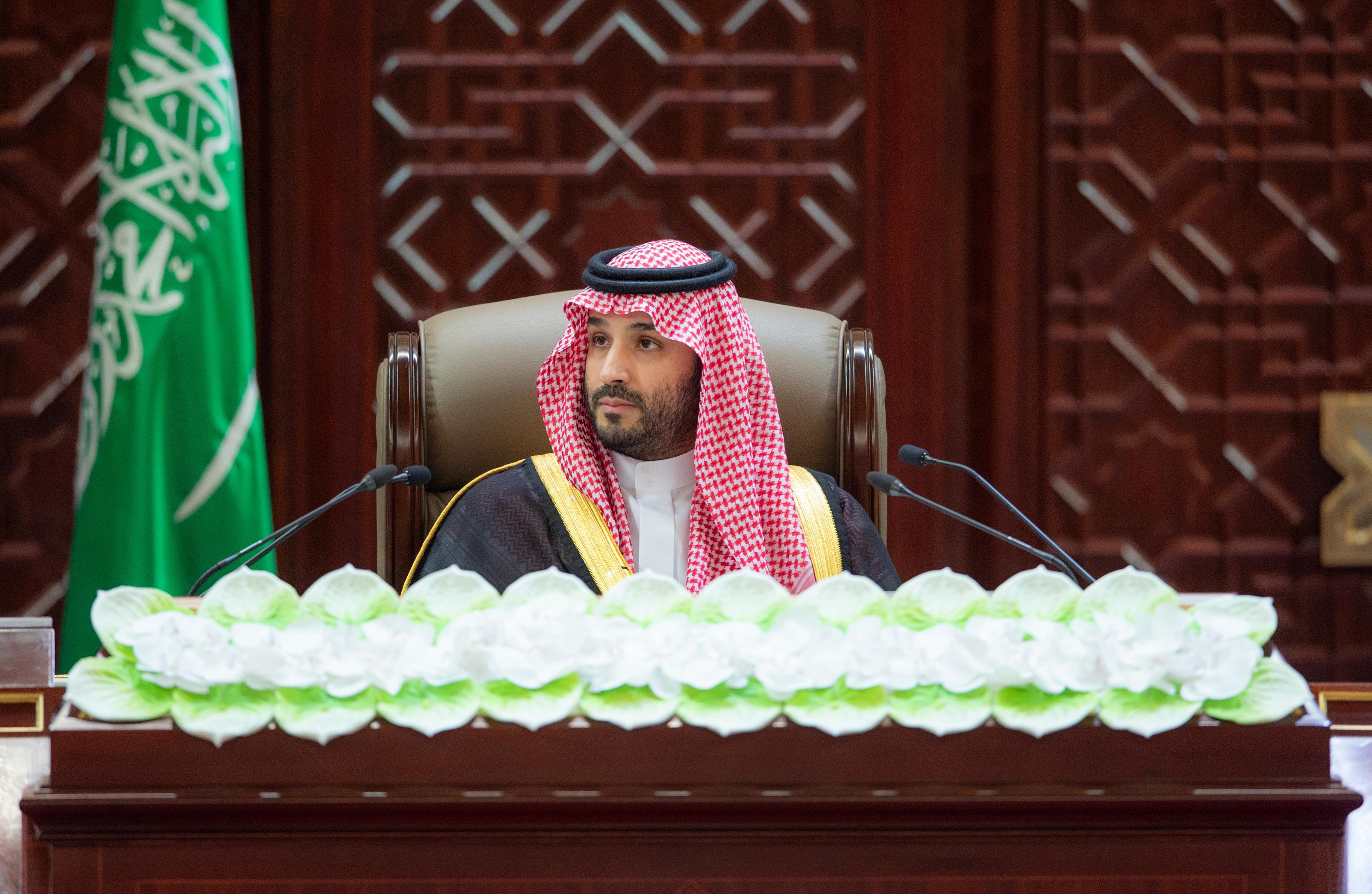 ولي العهد يفتتح أعمال السنة الأولى من الدورة التاسعة لمجلس الشورى 