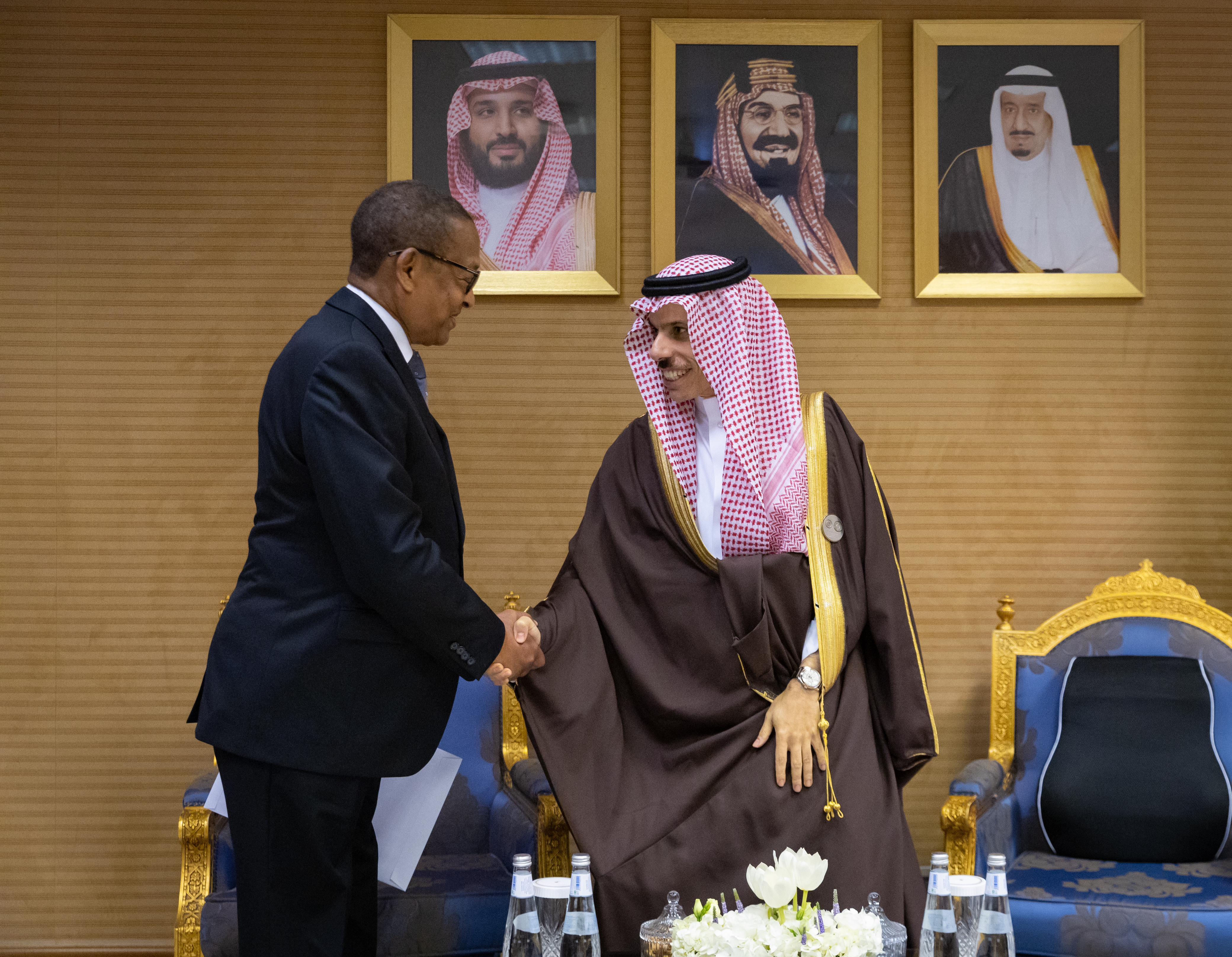 خادم الحرمين الشريفين يتلقى رسالة خطية من رئيس جمهورية غينيا بيساو 