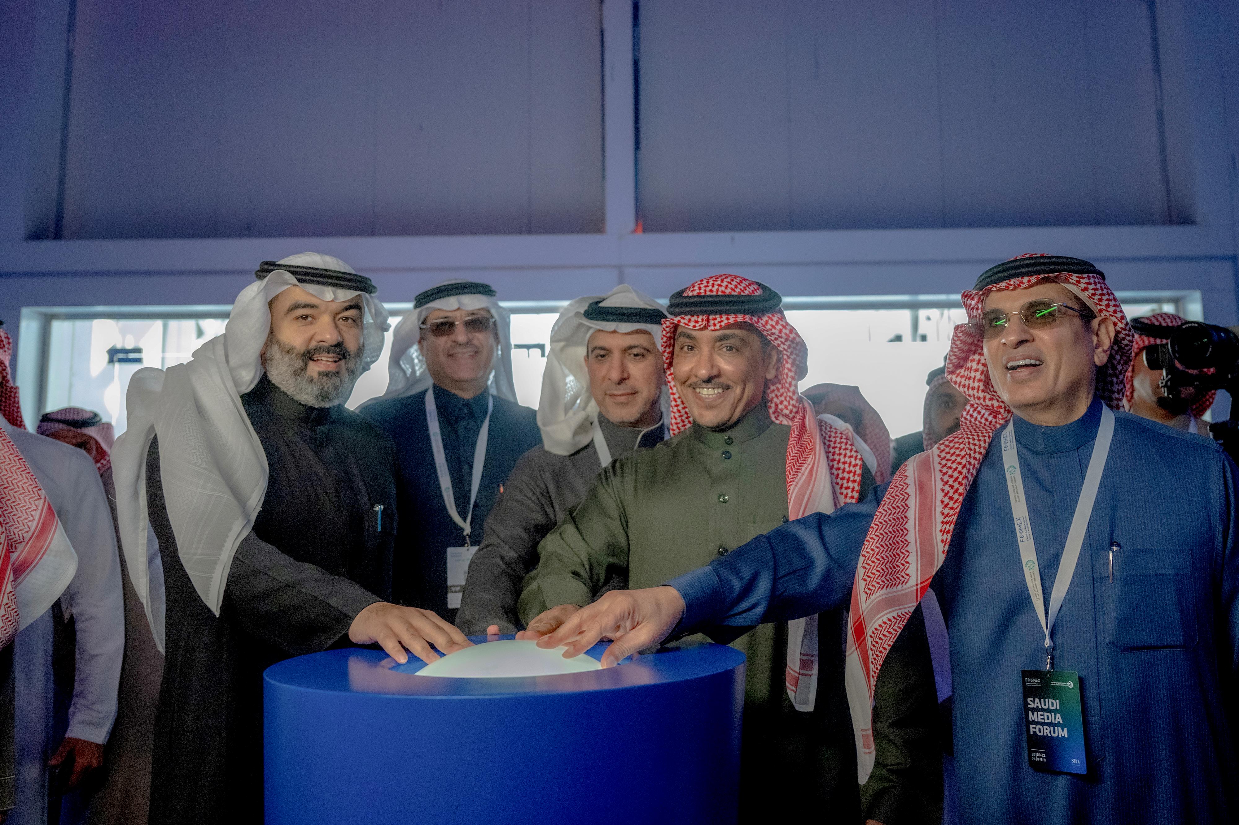وزير الإعلام يفتتح معرض مستقبل الإعلام في اتجاهات المحتوى الإعلامي والإنتاج والبث 