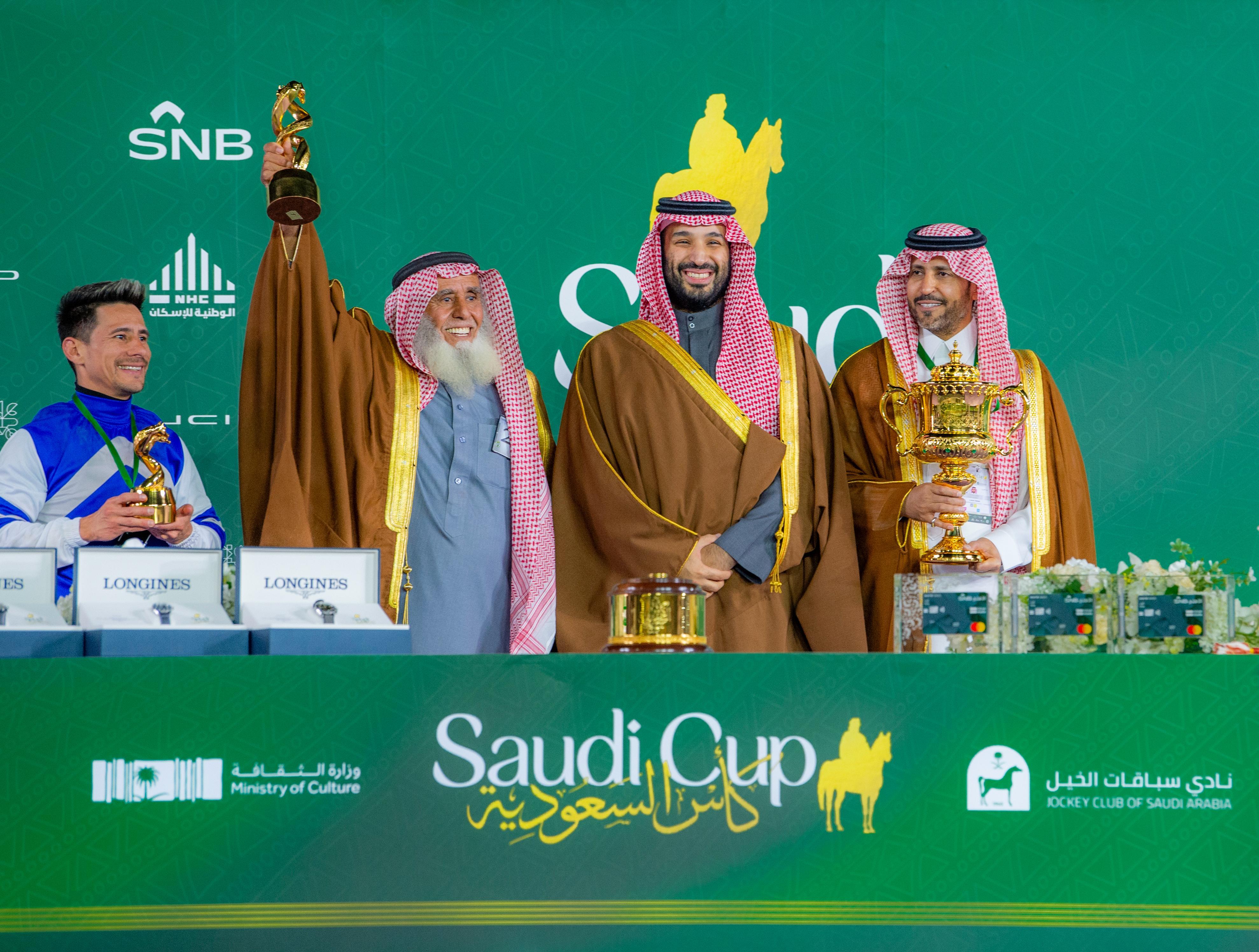  ولي العهد يشرّف حفل سباق "كأس السعودية"