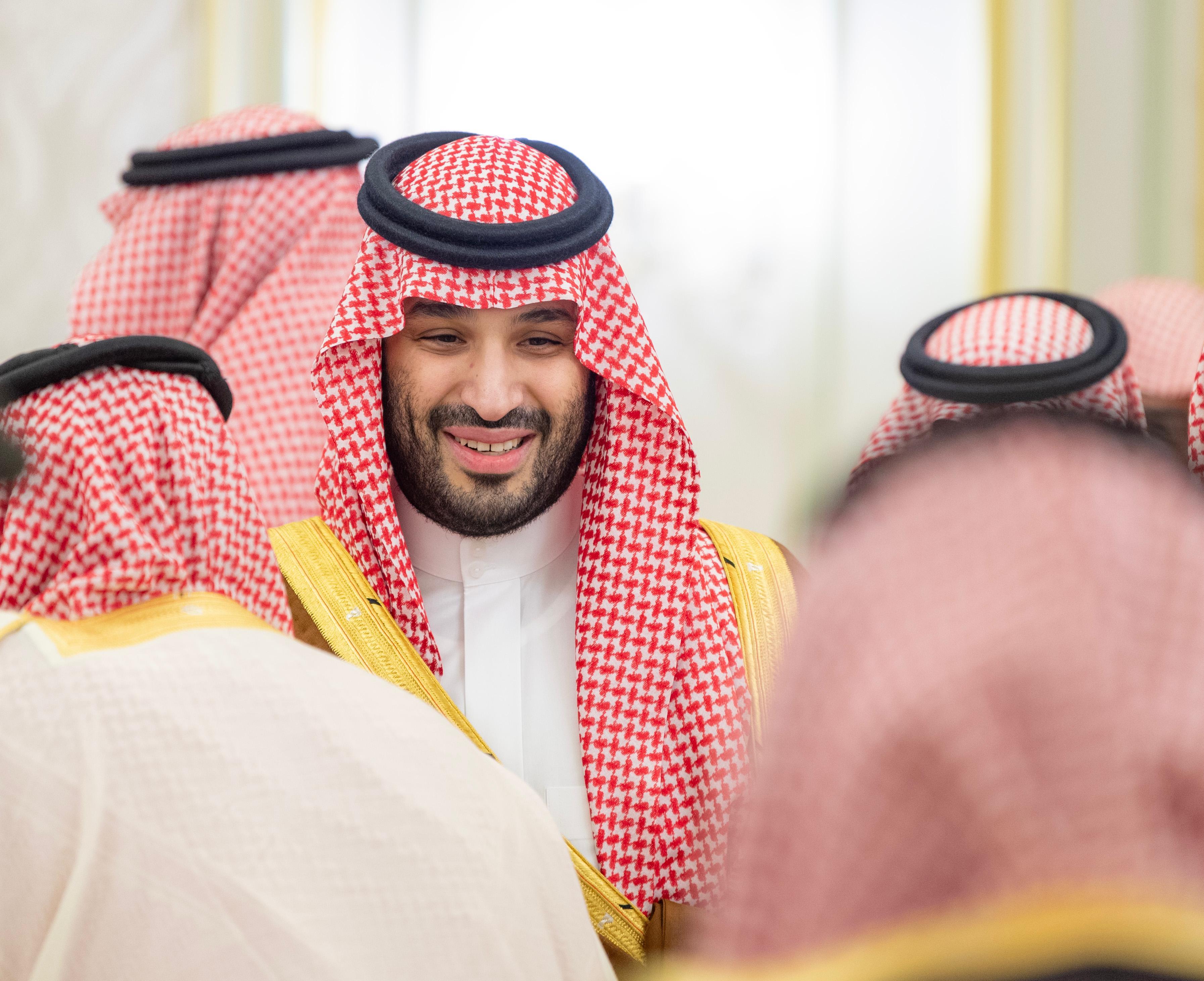 ولي العهد يستقبل أصحاب الفضيلة العلماء والمعالي وجمعا من المواطنين