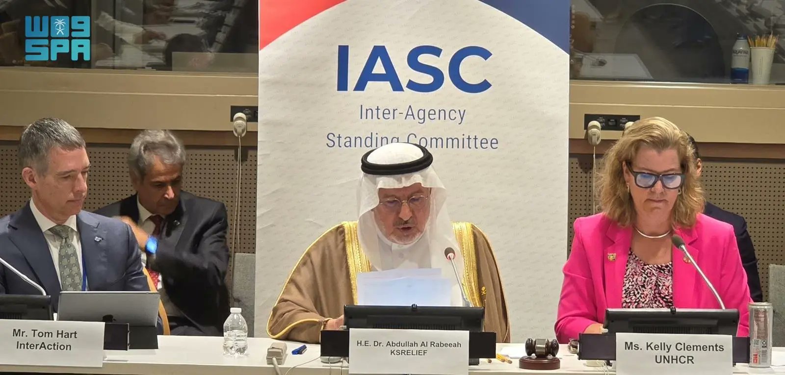 الربيعة يُشارك في الحدث الجانبي رفيع المستوى &laquo;بناء عالم أفضل معاً.. مستقبل العمل الإنساني&raquo;
