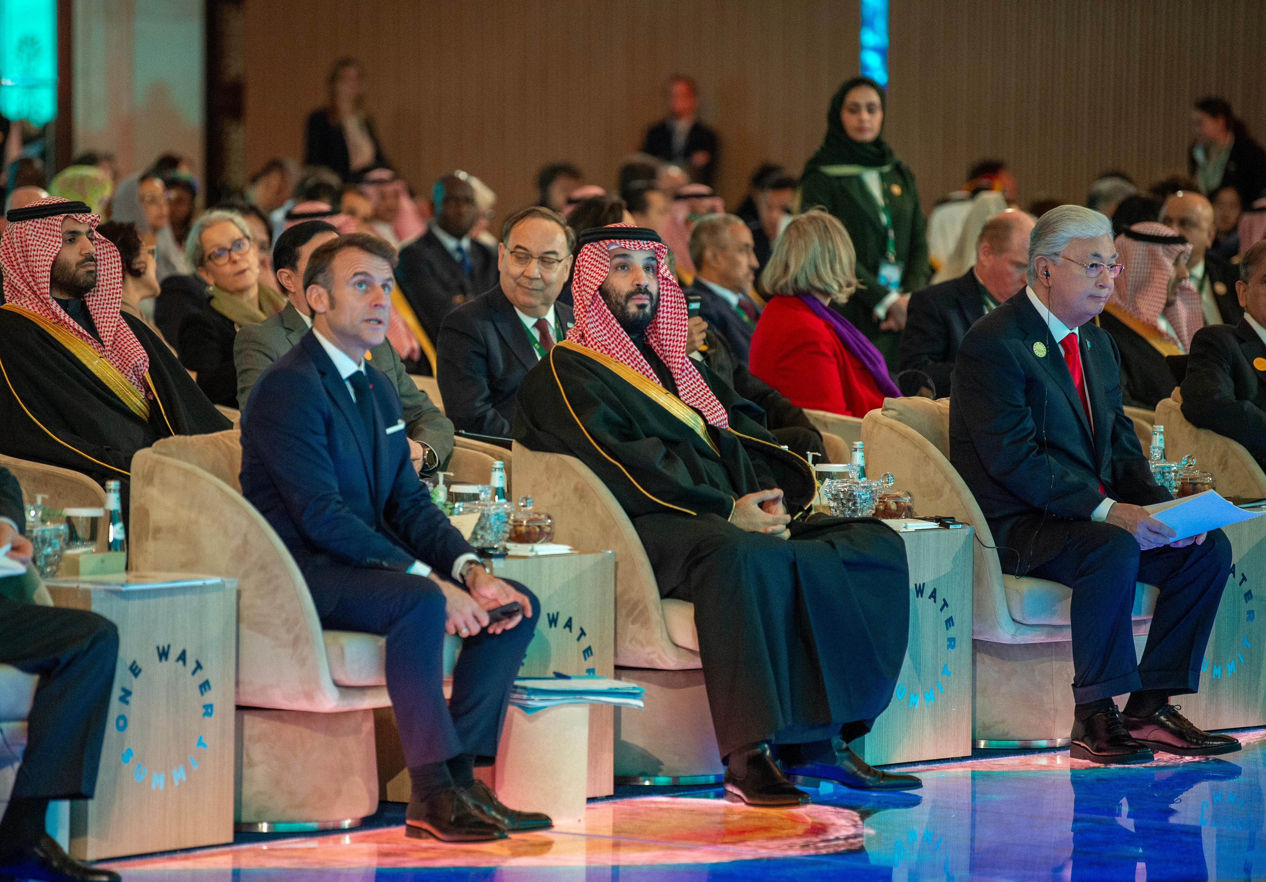 ولي العهد يفتتح قمة المياه الواحدة