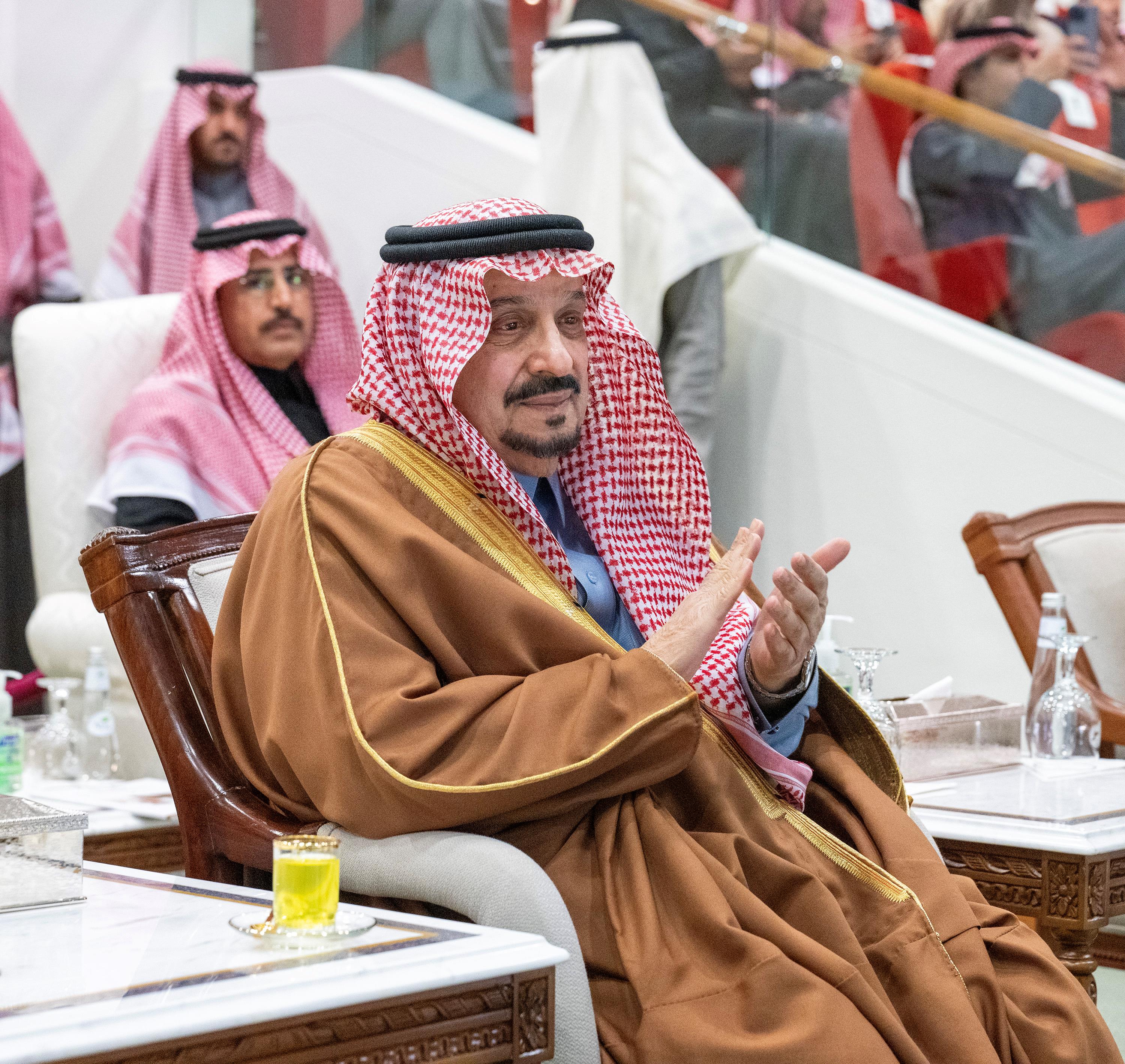 أمير منطقة الرياض يحضر الحفل السنوي الكبير على كأس الملك عبدالعزيز وكأسي خادم الحرمين الشريفين للخيل