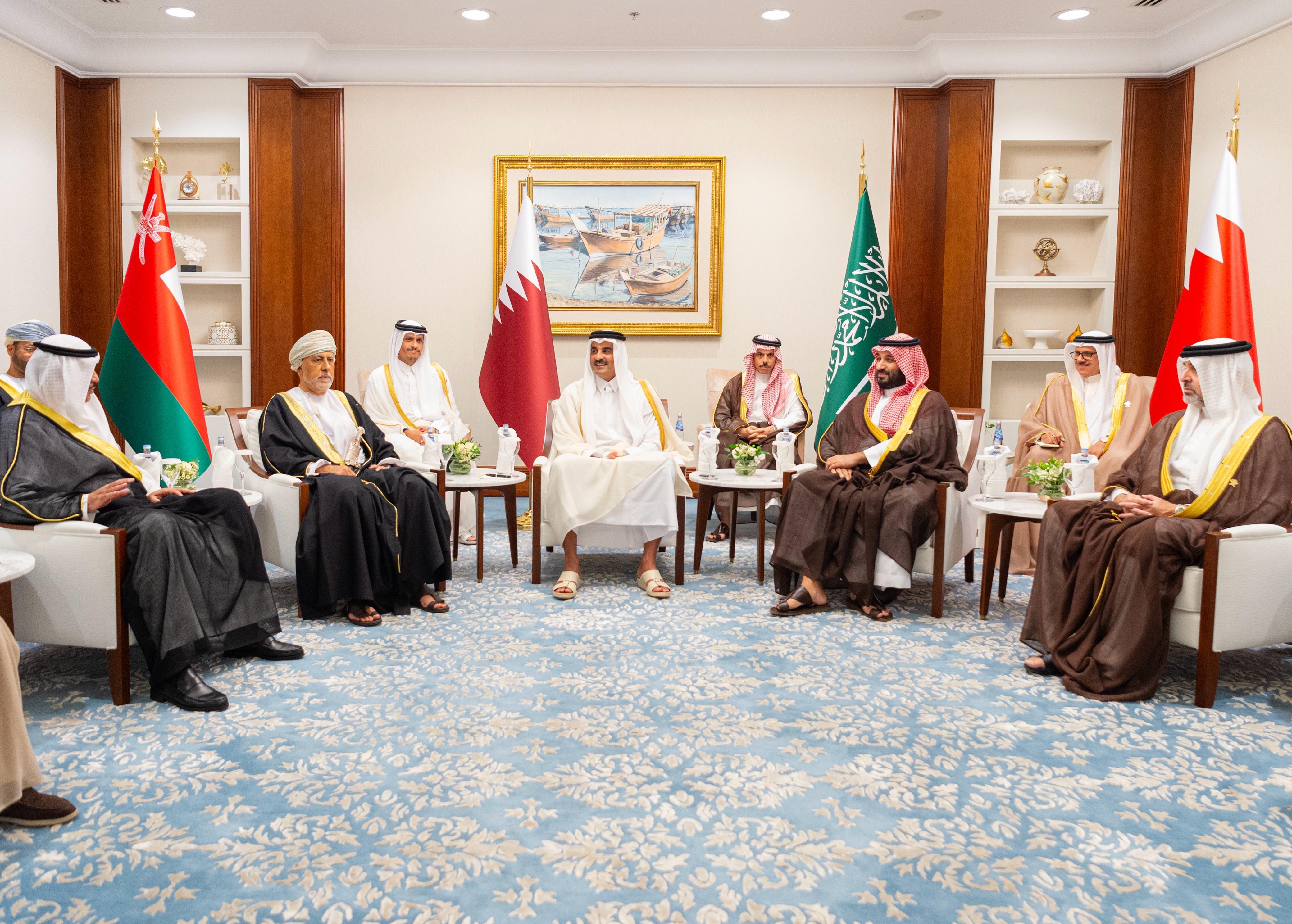 ولي العهد يرأس وفد المملكة في الدورة الاستثنائية للمجلس الأعلى لمجلس التعاون لدول الخليج العربية