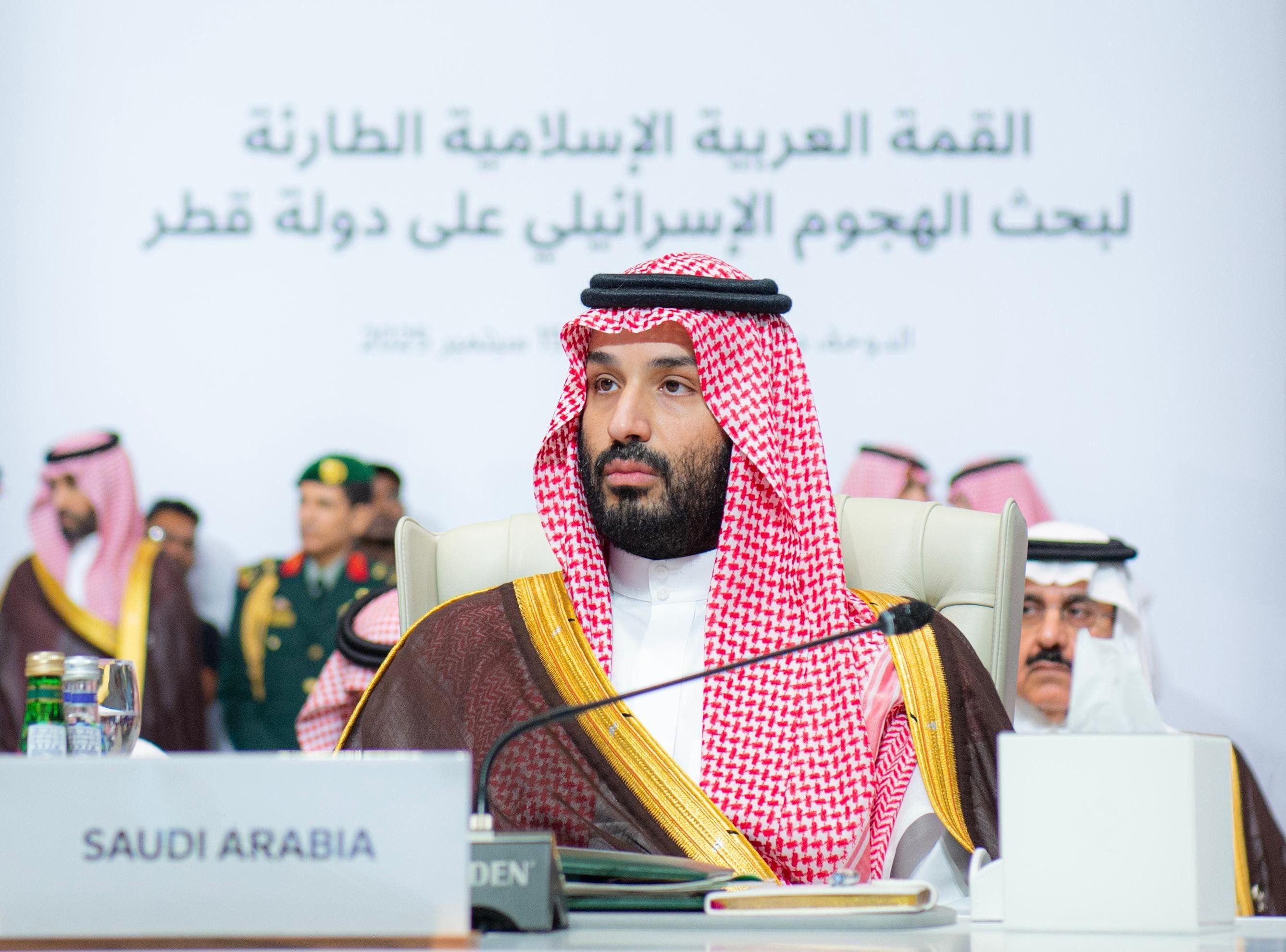 ولي العهد يرأس وفد المملكة في القمة العربية الإسلامية الطارئة في الدوحة