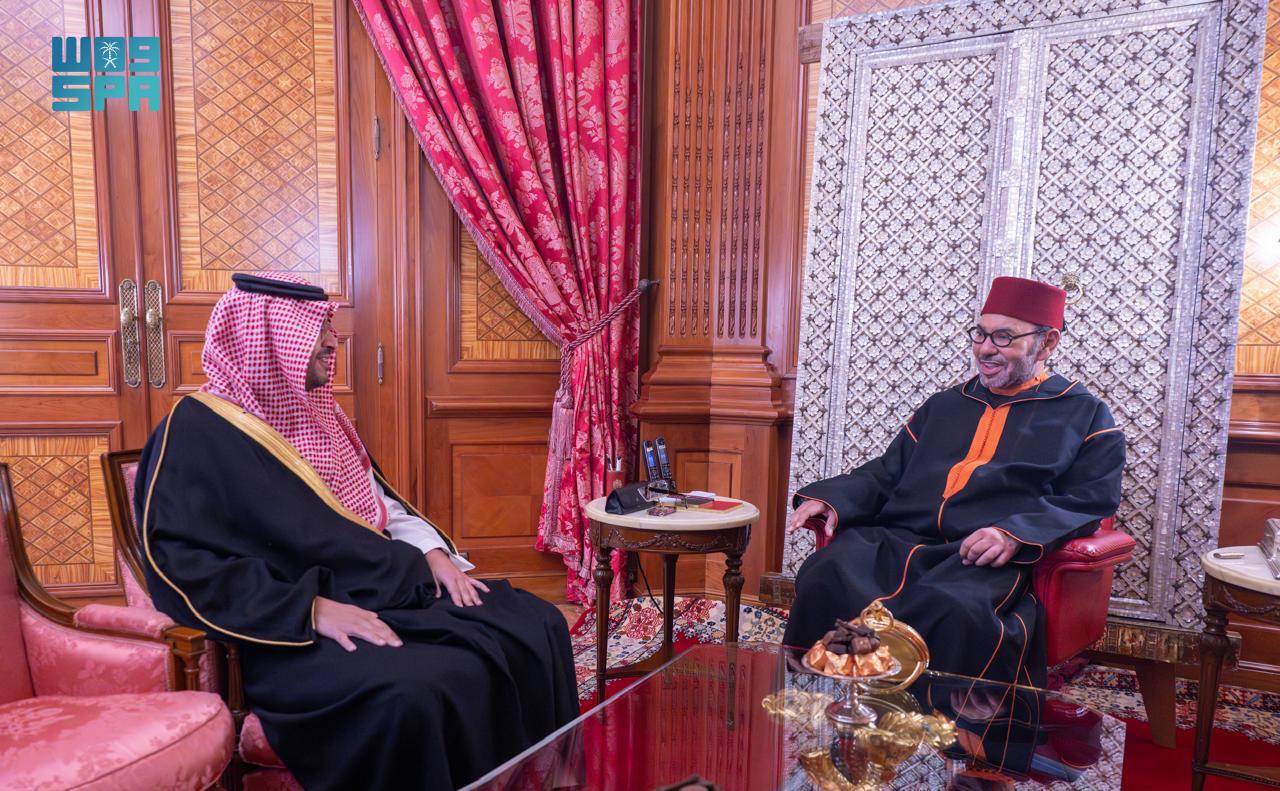  خادم الحرمين الشريفين وولي العهد يبعثان رسالة شفهية لملك المغرب