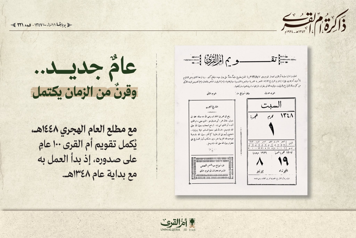 عامٌ جديد.. وقرنٌ من الزمان يكتمل