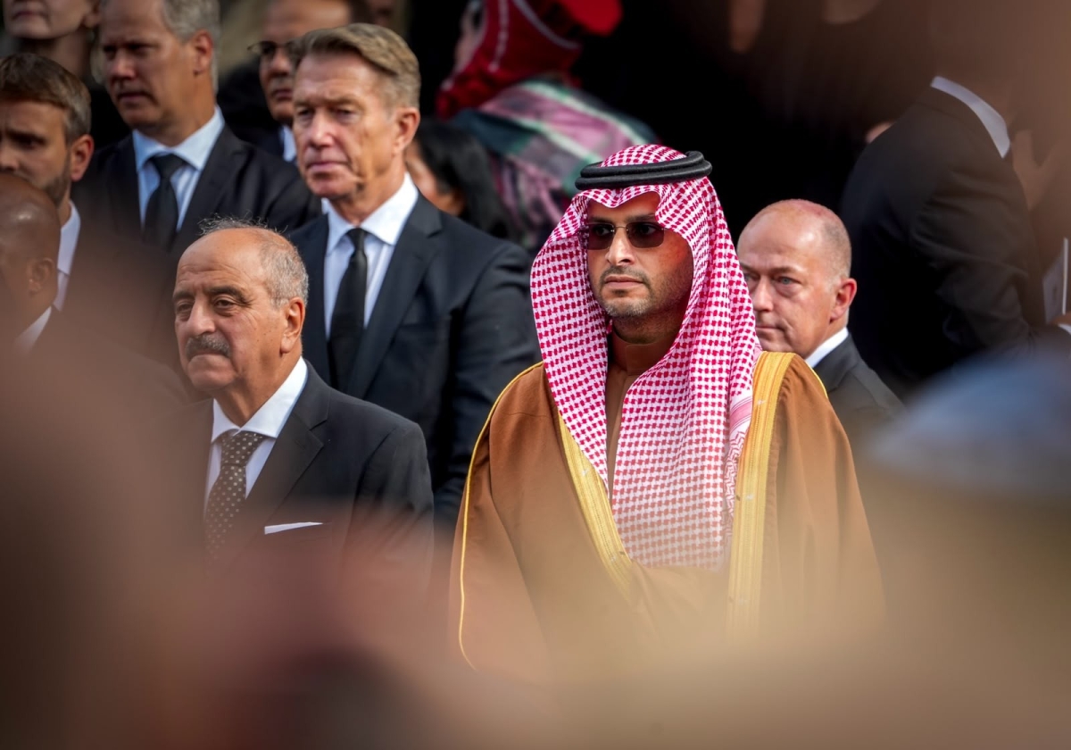 الأمير تركي بن محمد يشارك في مراسم تشييع هارالد الخامس ملك النرويج