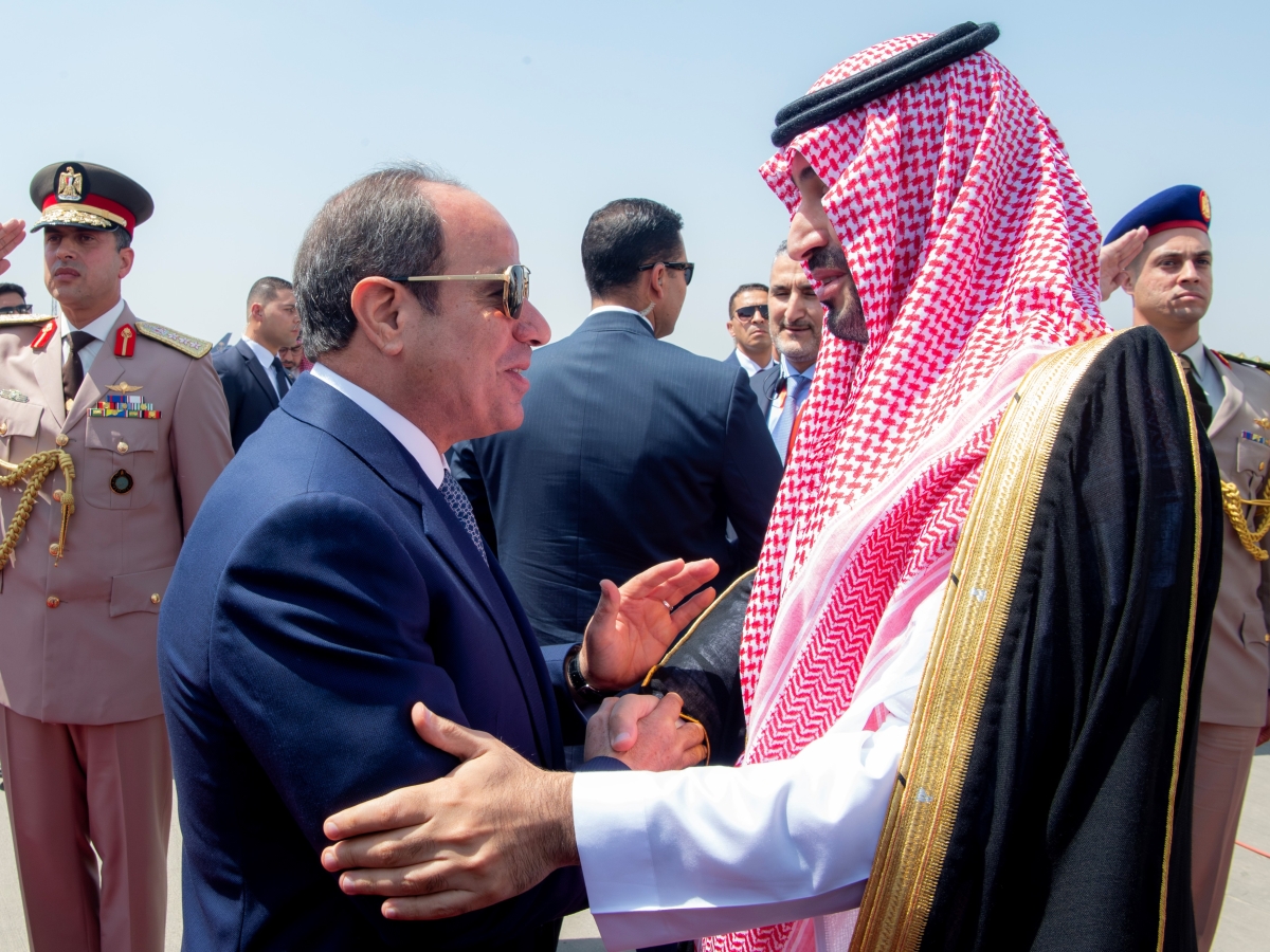 ولي العهد يصل إلى القاهرة