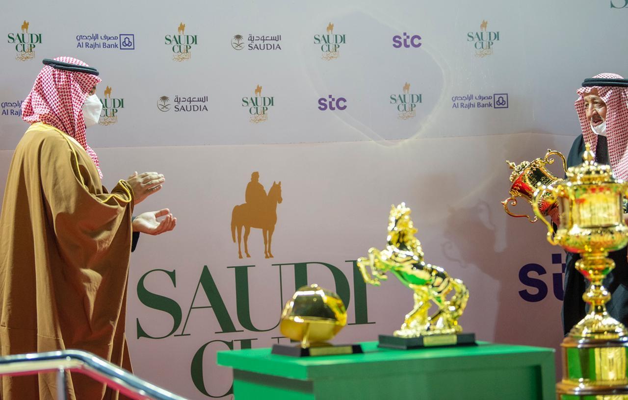 نيابة عن الملك ولي العهد يرعى حفل سباق كأس السعودية في نسخته الثانية