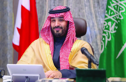 ولي العهد يؤكد عمق ومتانة العلاقة بين المملكة والبحرين