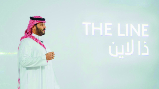 ولي العهد يطلق مشروع ذا لاين في نيوم