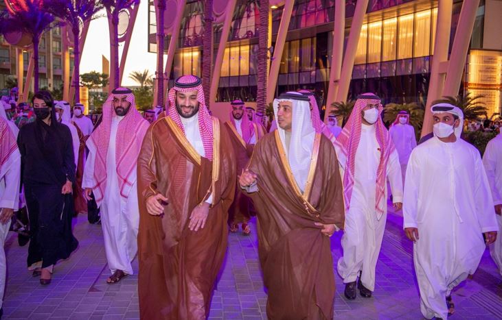 ولي العهد يزور معرض إكسبو 2020 دبي