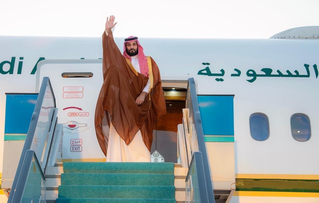 ولي العهد يغادر تركيا