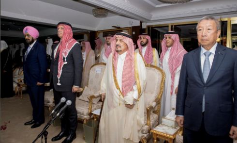 أمير الرياض يحضر حفل افتتاح دورة الألعاب السعودية 2022