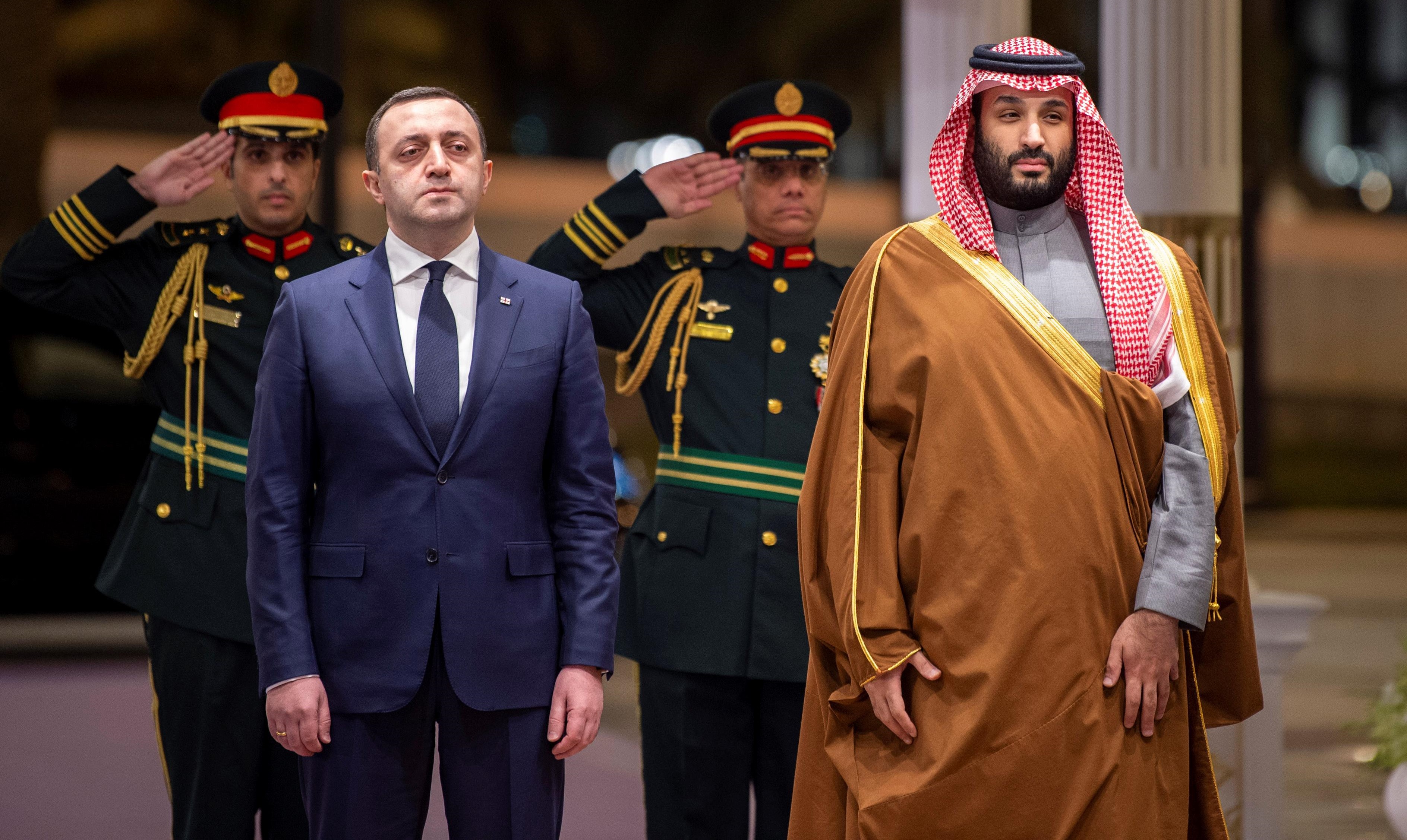 صدور بيان مشترك في ختام زيارة رئيس وزراء جورجيا إلى المملكة