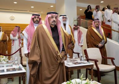 أمير الرياض يحضر حفل سباق نادي سباقات الخيل السنوي على كأس المؤسس
