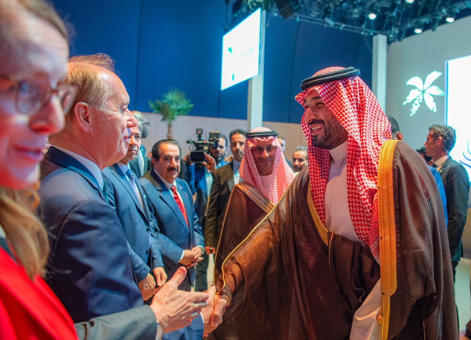ولي العهد يشارك في حفل استقبال المملكة لاستضافة إكسبو 2030