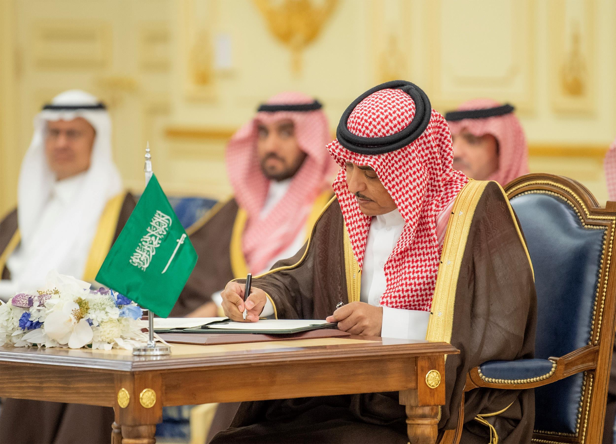 ولي العهد يستقبل الرئيس التركي ويعقدان جلسة مباحثات رسمية