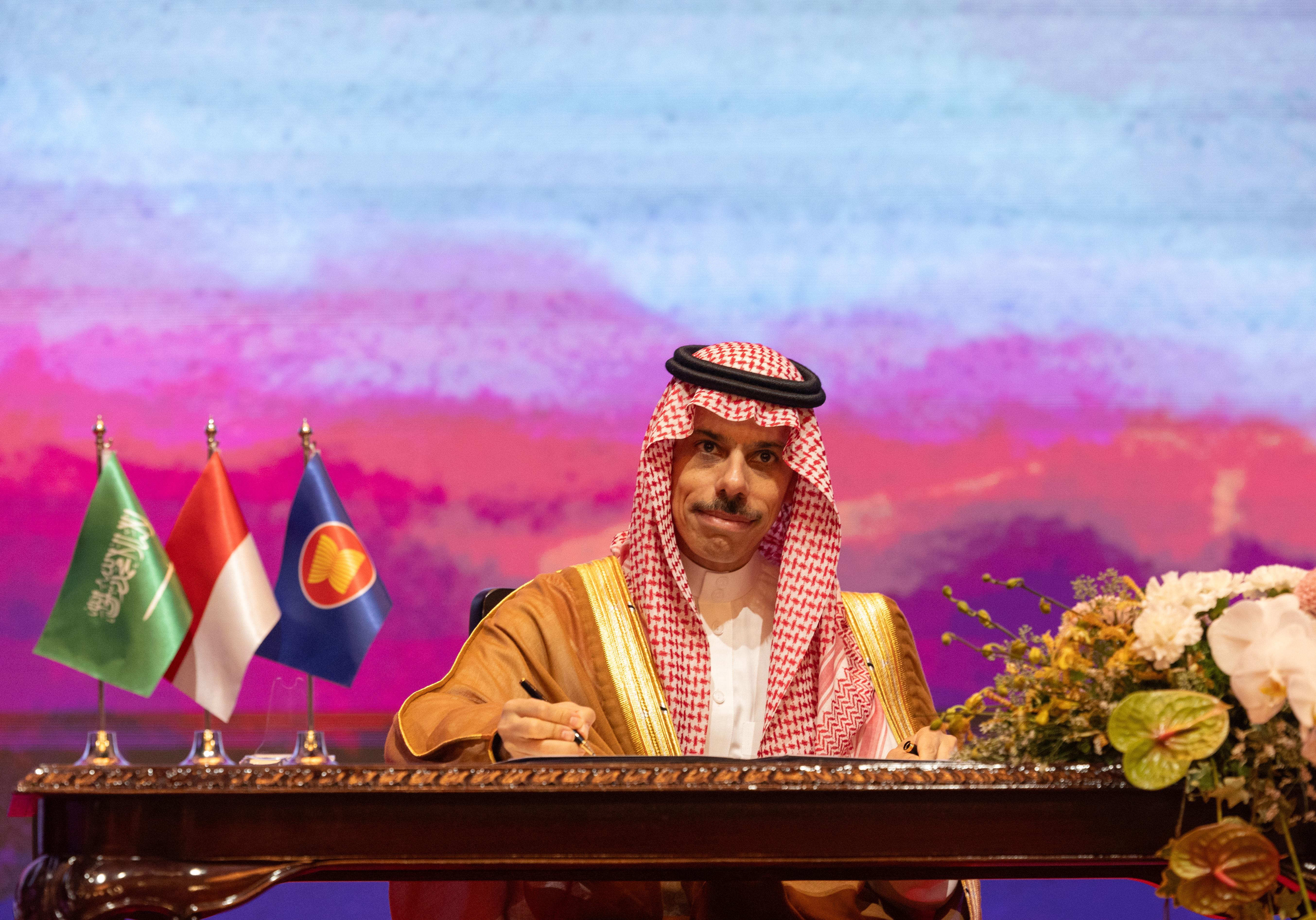 انضمام المملكة لمعاهدة الصداقة والتعاون في جنوب شرق آسيا 