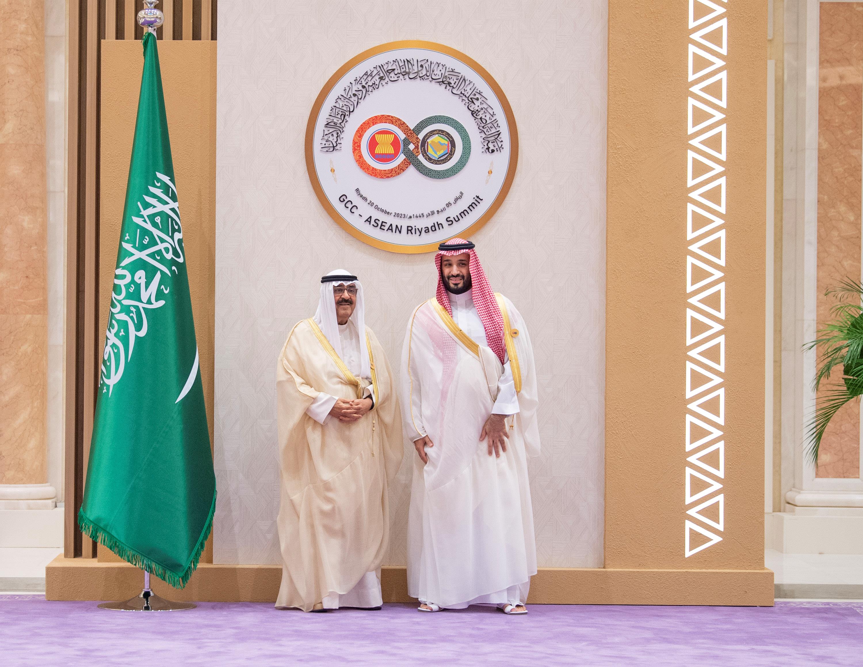 ولي العهد يرأس قمة الرياض بين مجلس التعاون لدول الخليج العربية ودول رابطة الآسيان