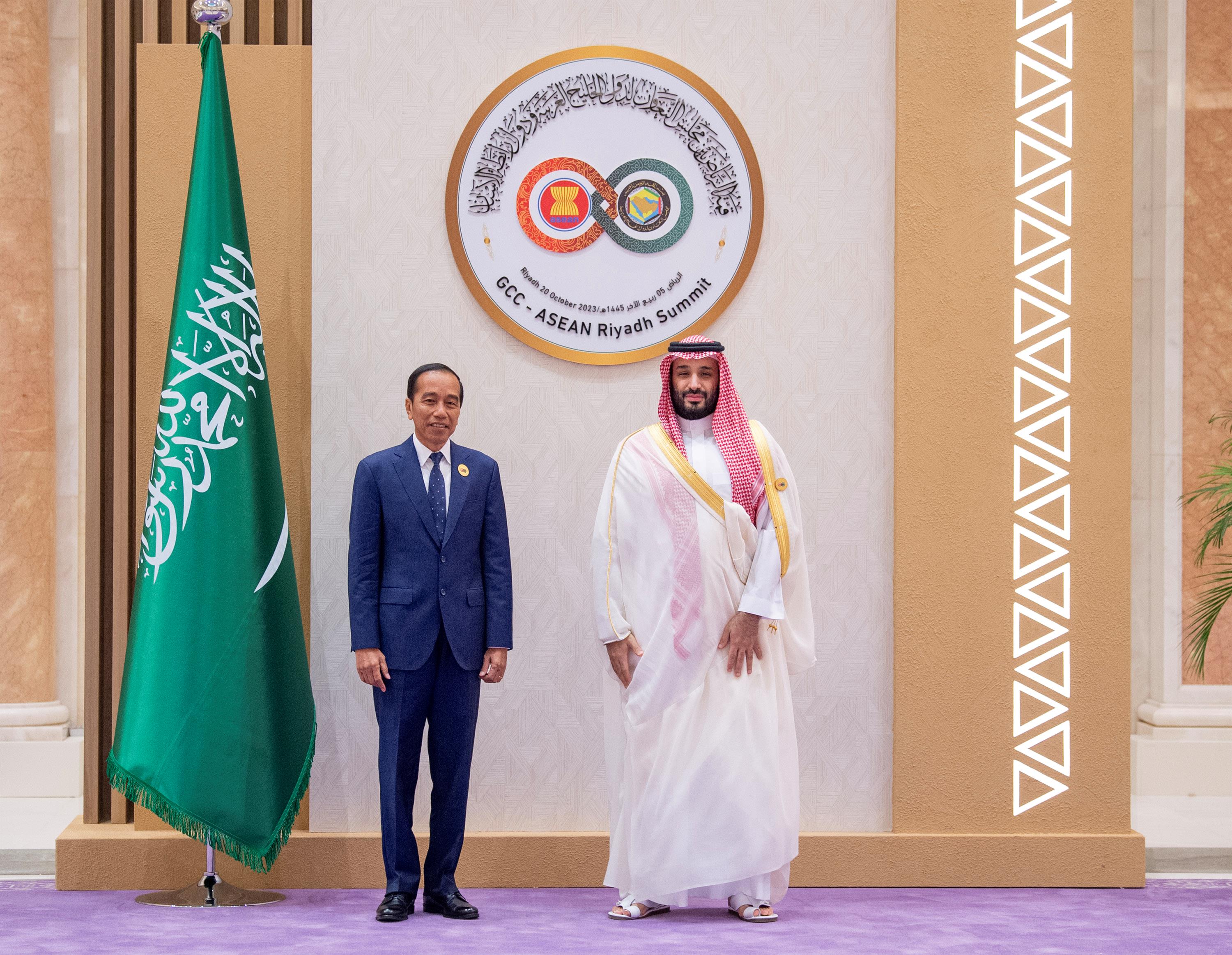 ولي العهد يرأس قمة الرياض بين مجلس التعاون لدول الخليج العربية ودول رابطة الآسيان