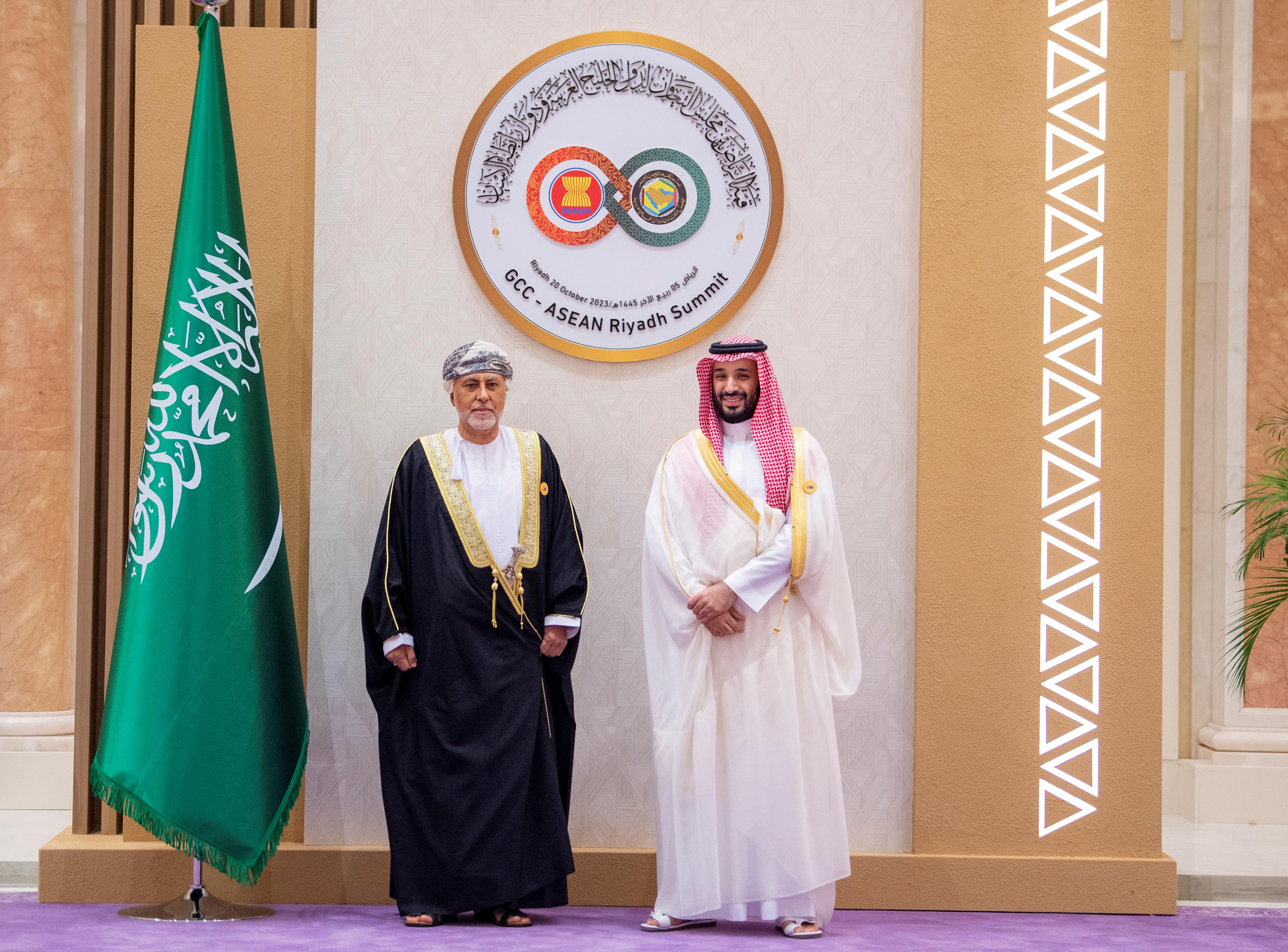 ولي العهد يرأس قمة الرياض بين مجلس التعاون لدول الخليج العربية ودول رابطة الآسيان