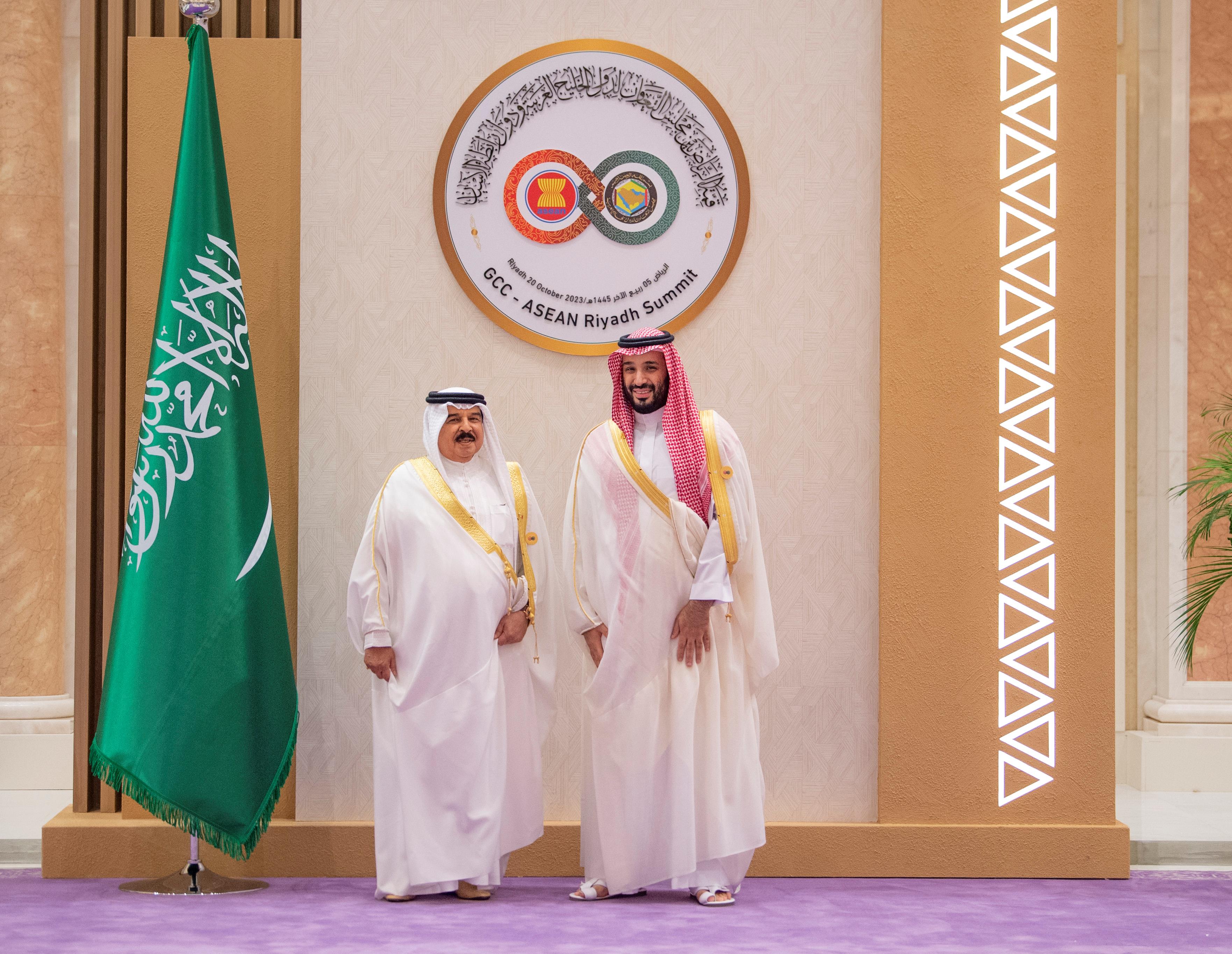 ولي العهد يرأس قمة الرياض بين مجلس التعاون لدول الخليج العربية ودول رابطة الآسيان