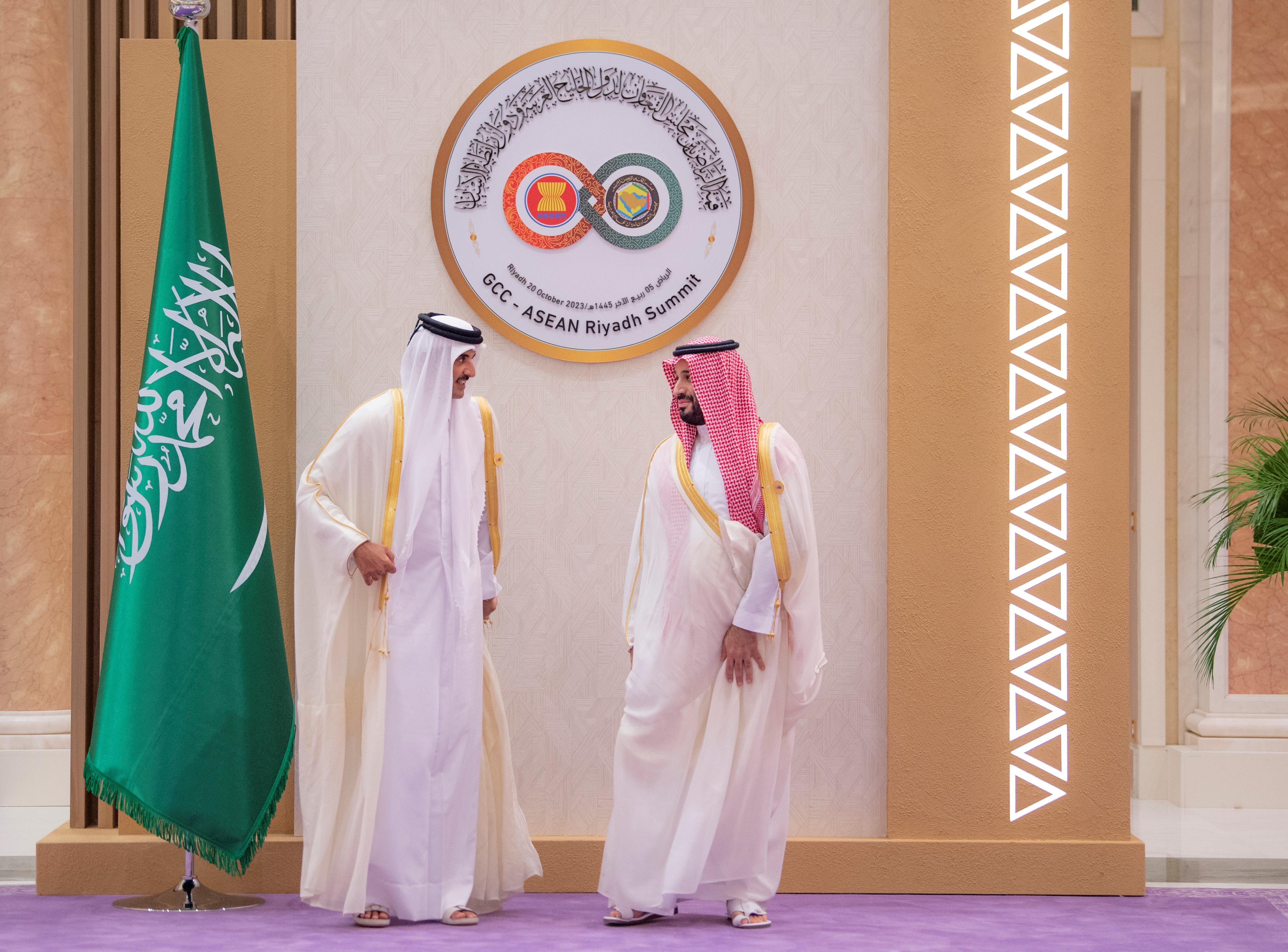 ولي العهد يرأس قمة الرياض بين مجلس التعاون لدول الخليج العربية ودول رابطة الآسيان