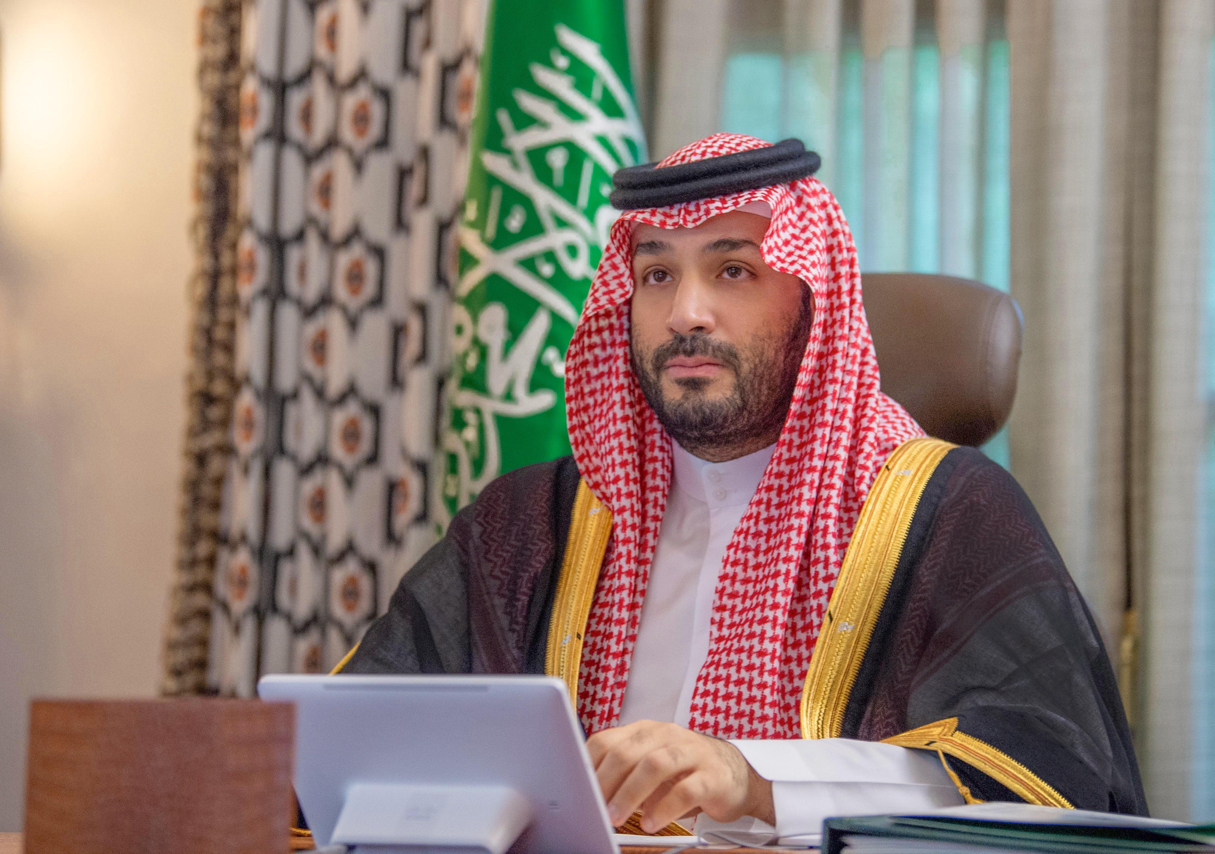 ولي العهد يرأس وفد المملكة في الاجتماع الافتراضي الاستثنائي لقادة مجموعة بريكس وقادة الدول المدعوة بشأن تدهور الأوضاع في غزّة